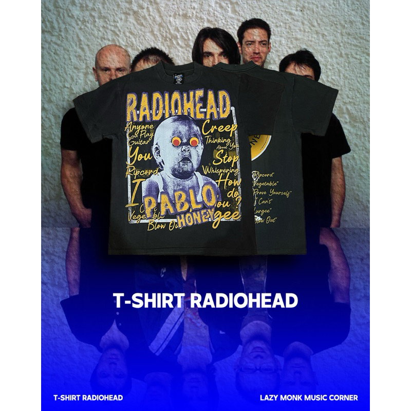 T Shirt Radiohead Pablo Honey