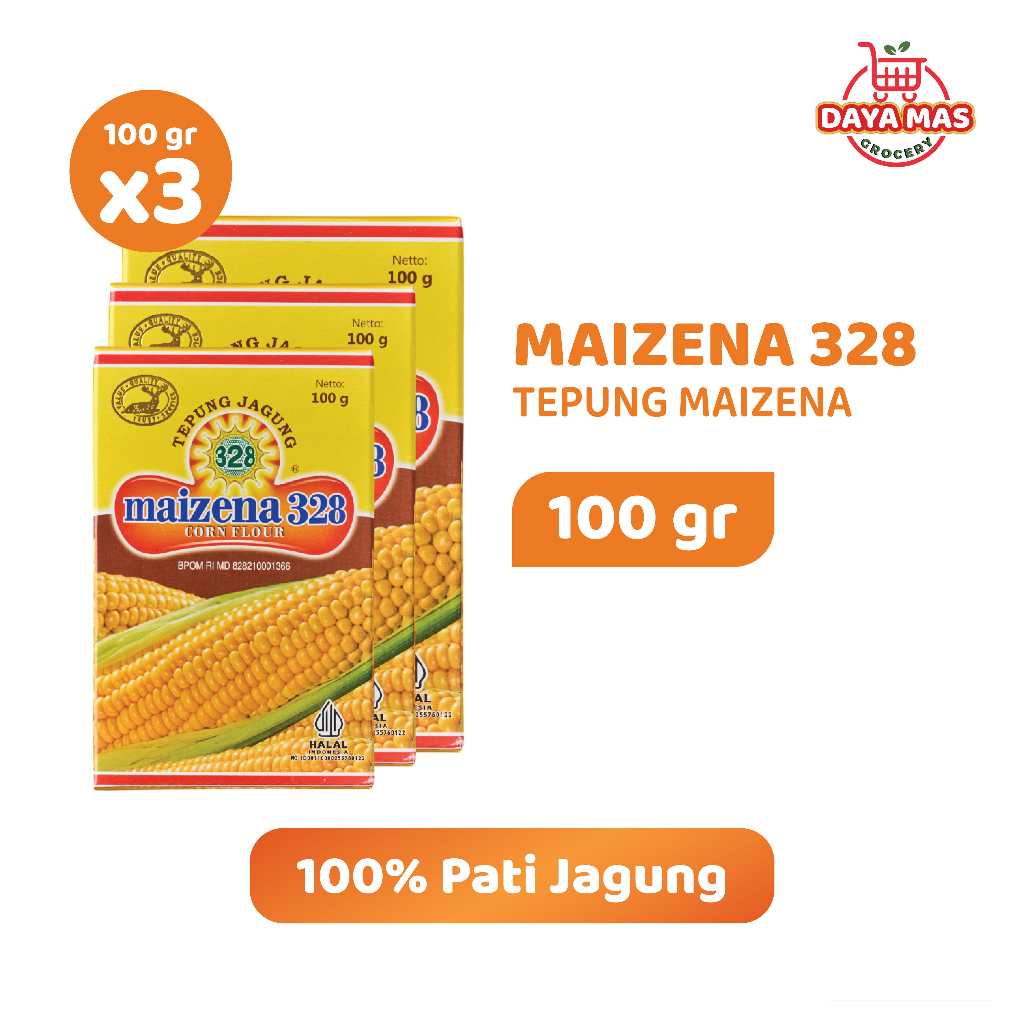 

Bunding Tepung Jagung Uk 100gr | Bundling maizena 328 | Corn trach