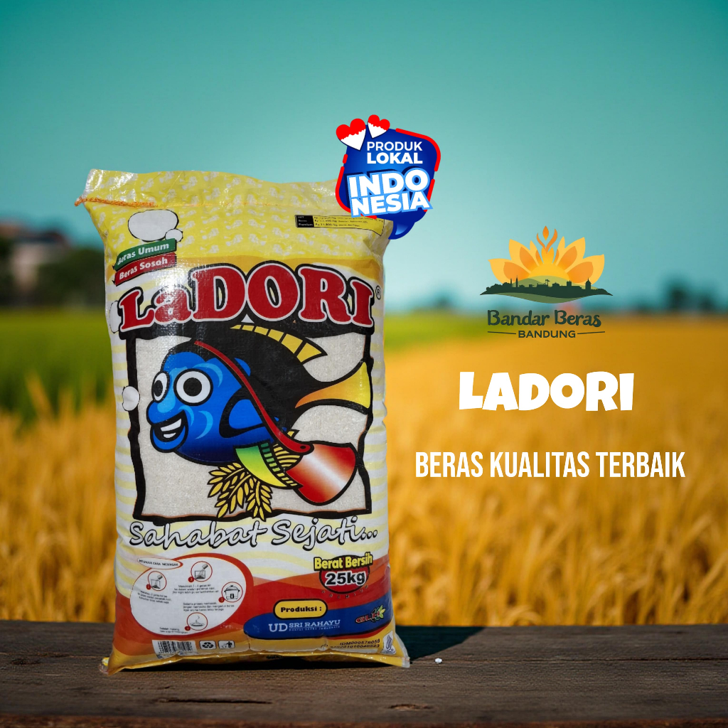 

Beras Ladori Kualitas Premium 25 Kg