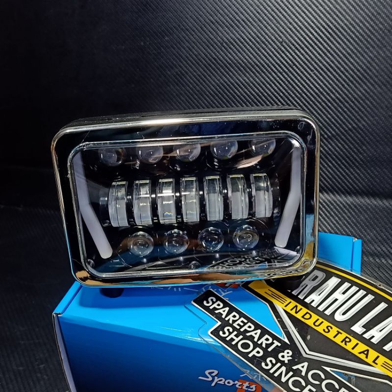 lampu depan daymaker kotak set batok merk day pnp gl100 gl pro win rx king