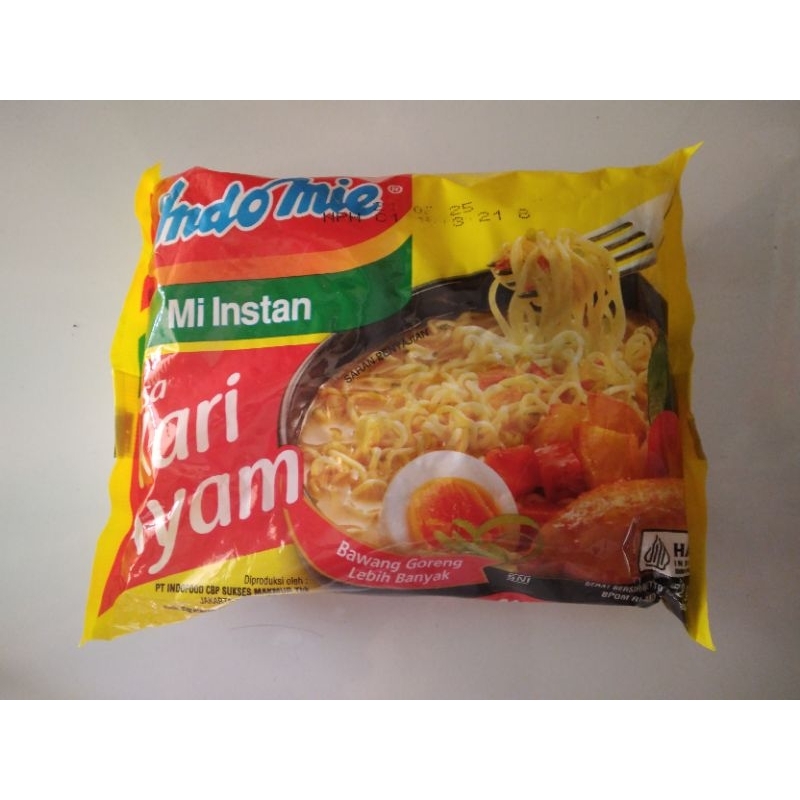 

Indomie Kari Ayam Kemasan 72 Gram