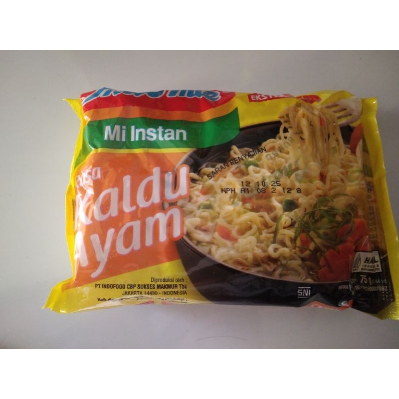 

Indomie Rasa Kaldu Ayam Kemasan 75 Gram