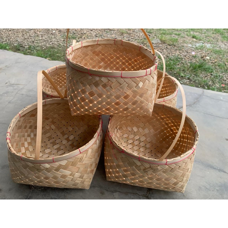 Besek//Anyaman Bambu//Keranjang Bambu//PITI//Tempat Penyimpanan//Souvenir Murah