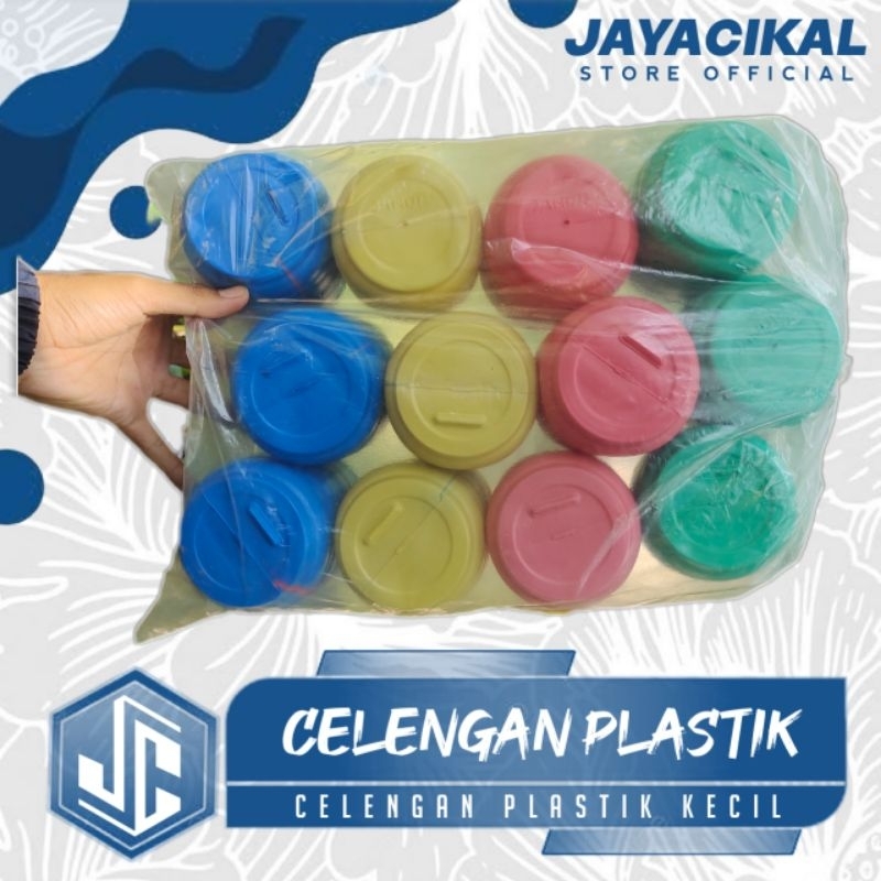 (PROMO) Celengan kecil mini plastik 12 pcs (1 lusin)