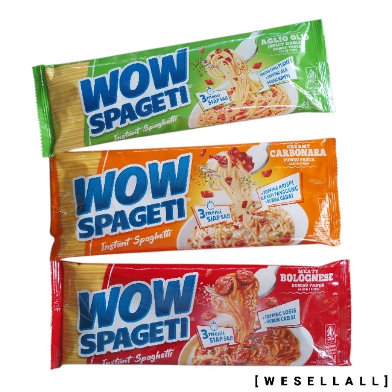 

Wow Spageti Instant Spaghetti 75-88 gr | 0120ECE