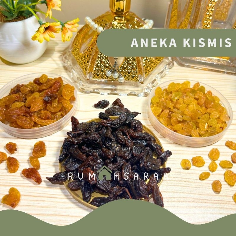 

Kismis Mutiara Manis | Kismis Hitam Manis | Kismis Jumbo Asam Manis