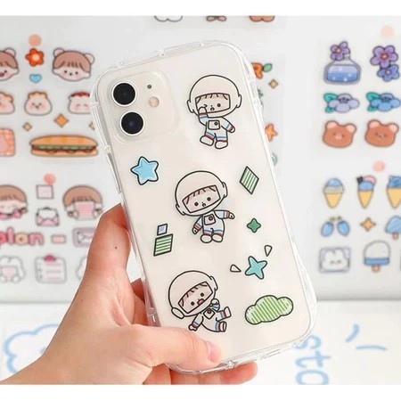 

H7Y UDBLUE Sticker Lucu Imut Karakter 1 Lembar