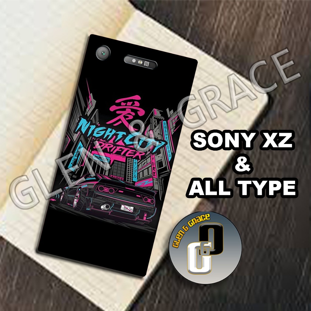 G48 - Case SONY XPERIA XZ / XZ1 / XZ2 / XZ3 - Bahan karet lentur - Motif MOBIL - Softcase SONY XPERI
