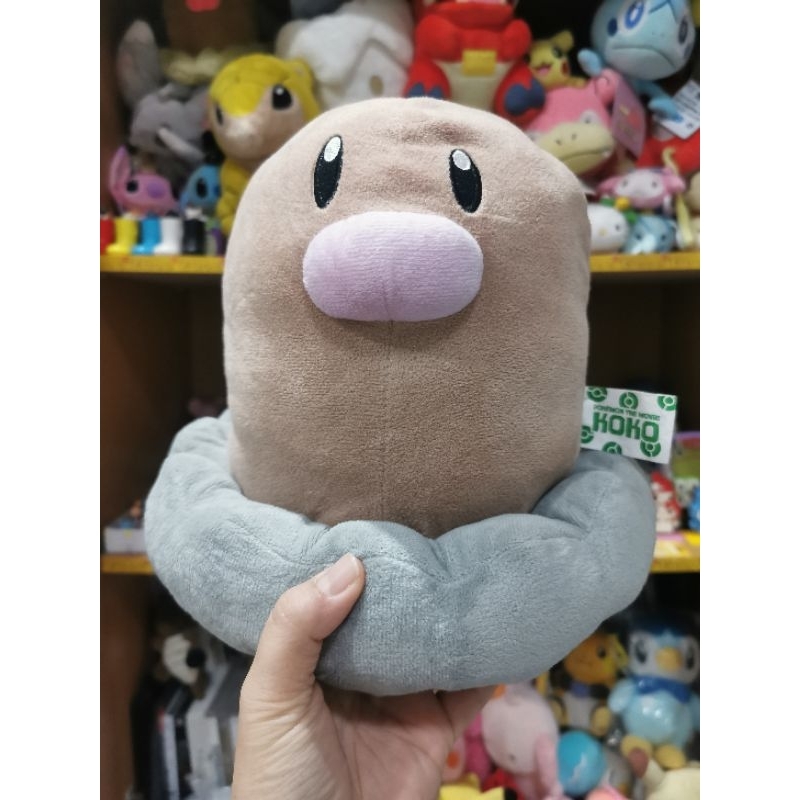 Boneka pokemon Diglet besar