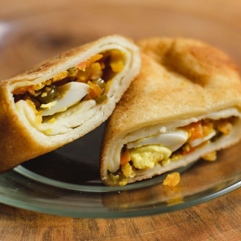 

RISOL ISI SAYUR DAN TELOR