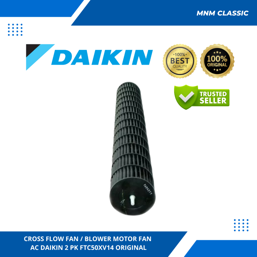 CROSS FLOW FAN / BLOWER MOTOR FAN AC DAIKIN 2 PK FTC50XV14 ORIGINAL