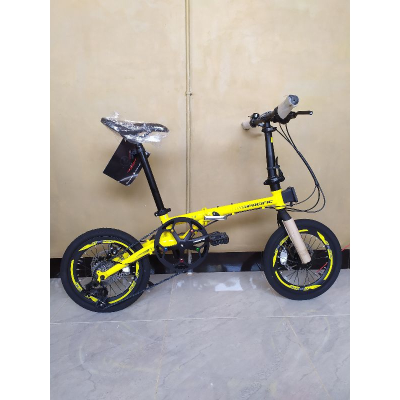 Sepeda Lipat 16 Inch Pacific 2980 RX 7.0 VT Baru 8 Speed Hydraulic,SEPEDA 16SEPEDASEPEDA ANAK - DEWA