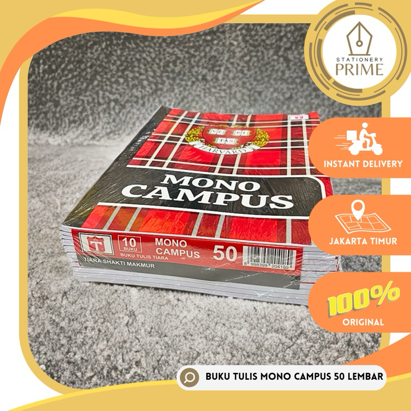

HJK Buku Tulis Campus BOXY / MAXI Panjang 50 Lembar ATLAS / BIO BOXY / MONO / OKEY / SKOLA / Sihebat