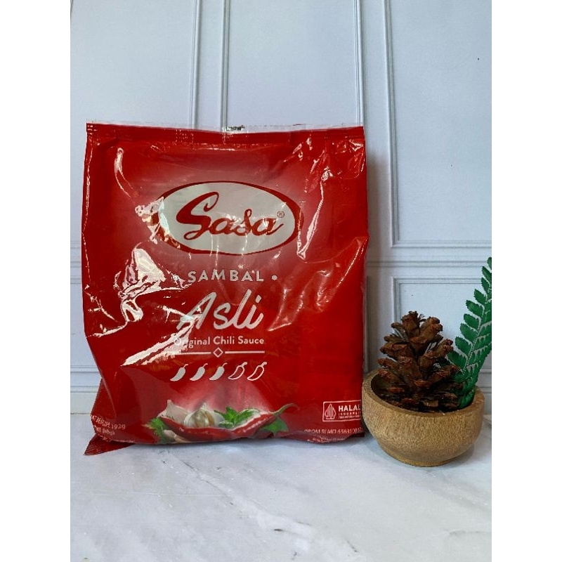 

SASA SAMBAL ASLI ORIGINAL CHILI SAUCE 24 SACHET 8g