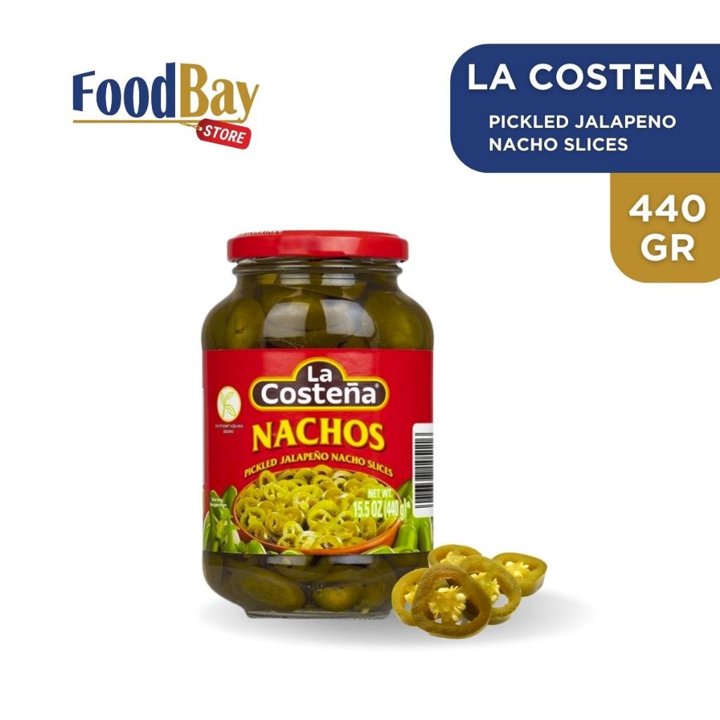 

LA COSTENA Nachos - Pickled Jalapeno Nacho Slices 440g