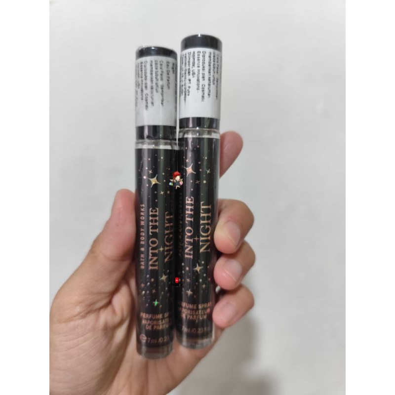 BBW into the night parfume spray 7ml