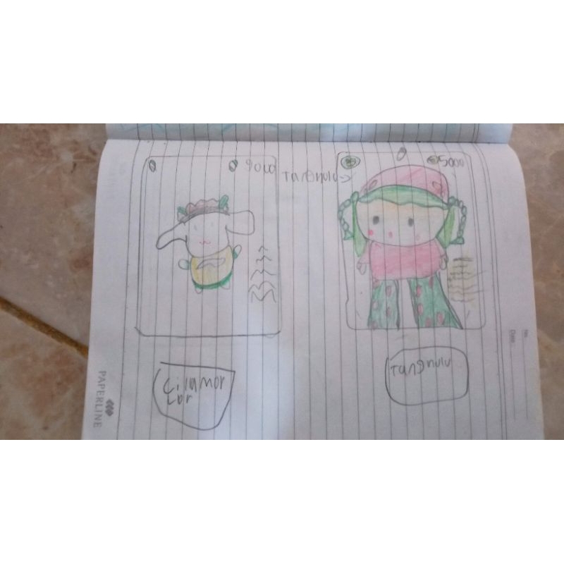 

Gambar coretan anak