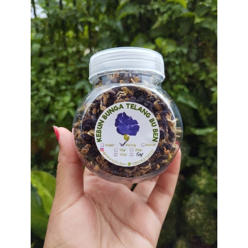 

Bunga Telang Kering Premium Bu Ben