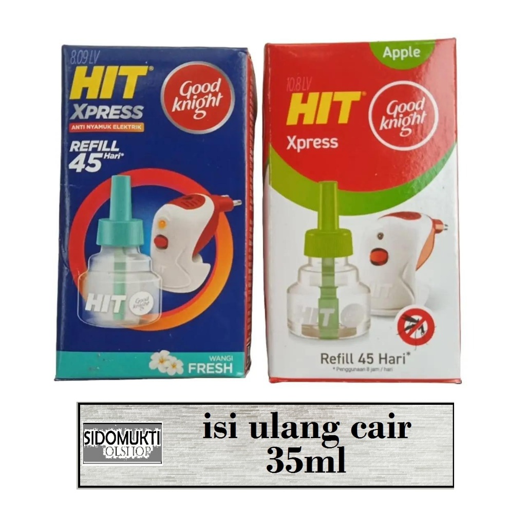 Hit Good Knight Isi ulang cair 35ml anti nyamuk elektrik