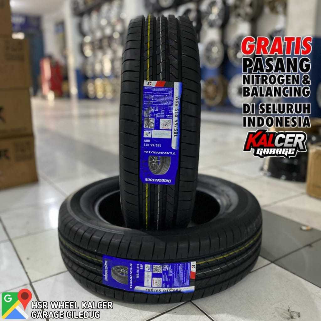 BAN BRIDGETONE TURANZA 6 185 65 R15 BAN MOBIL AVANZA, ERTIGA, FREED, MOBILIO