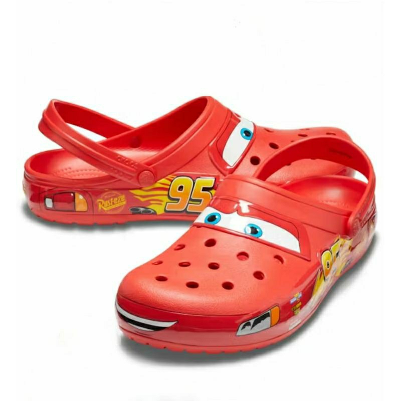 CROCS CARS  MCQUEEN Mc QUEEN RED (NON LED)