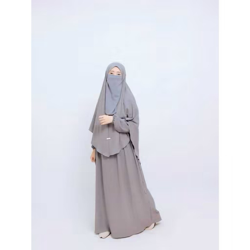 Parayou set abaya + khimar + cadar