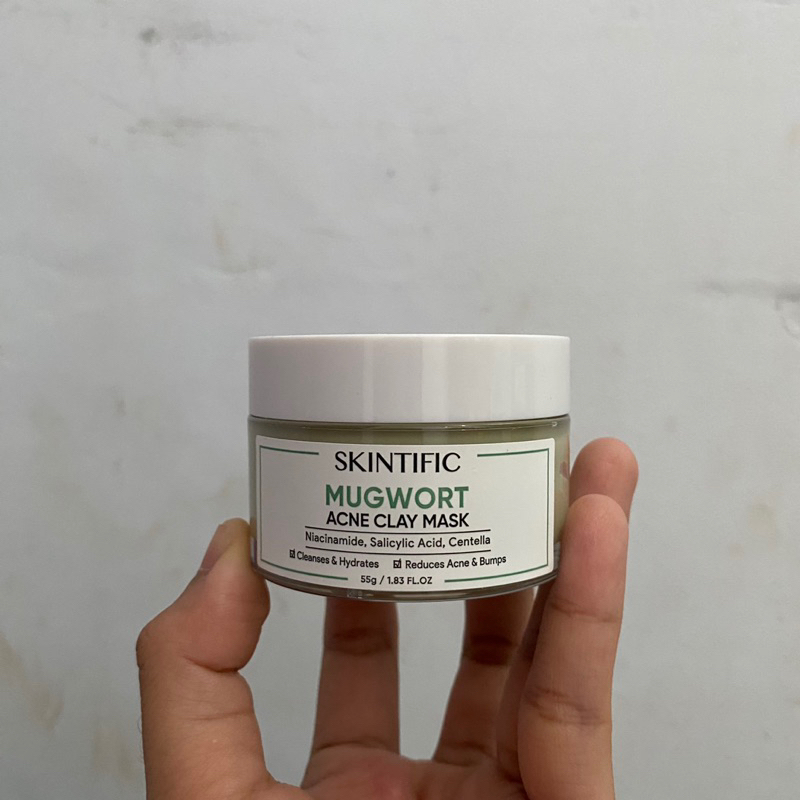 Preloved Skintific Mugwort Clay Mask