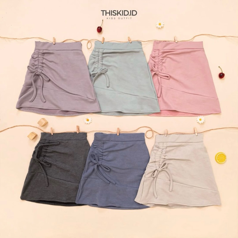 ROK ANAK LIDYA SKIRT BAWAHAN ANAK PEREMPUAN SERUT