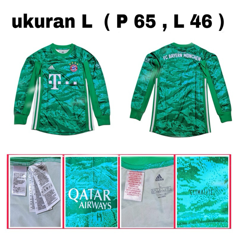 Baju bola Jersey fans Kiper FC Bayern Munchen Original