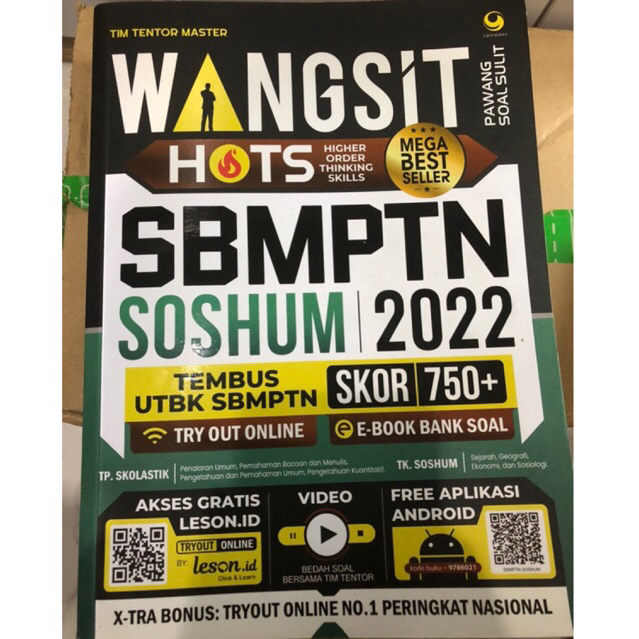 (Preloved) Wangsit Soshum 2022