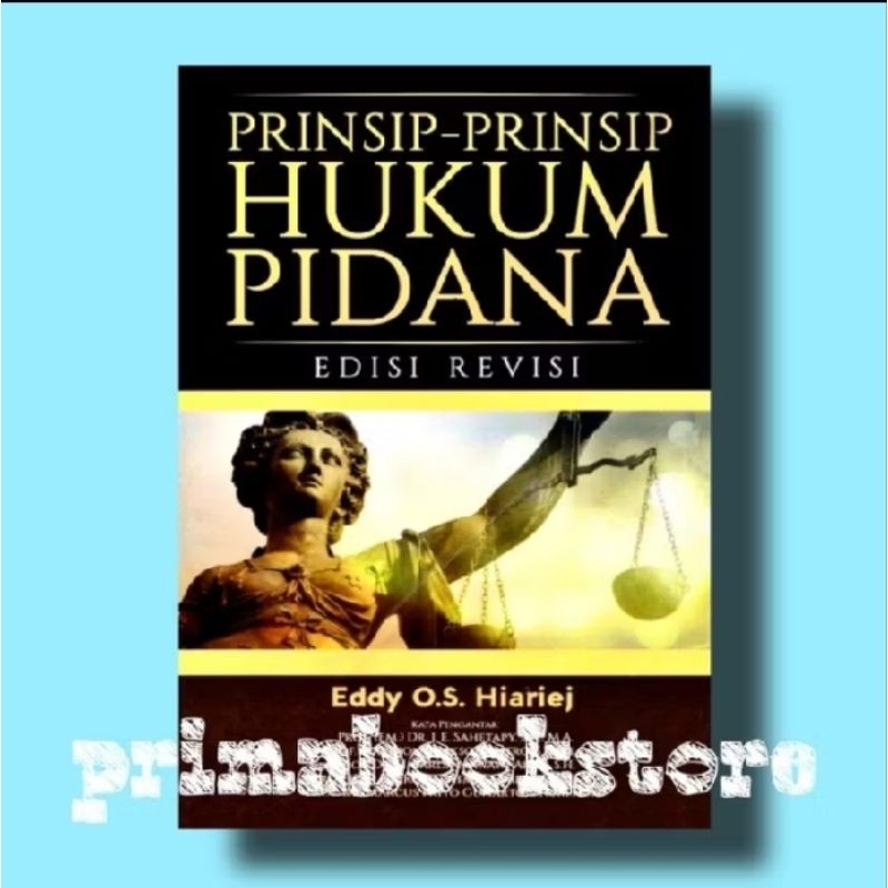 Prinsip-prinsip Hukum Pidana - Eddy