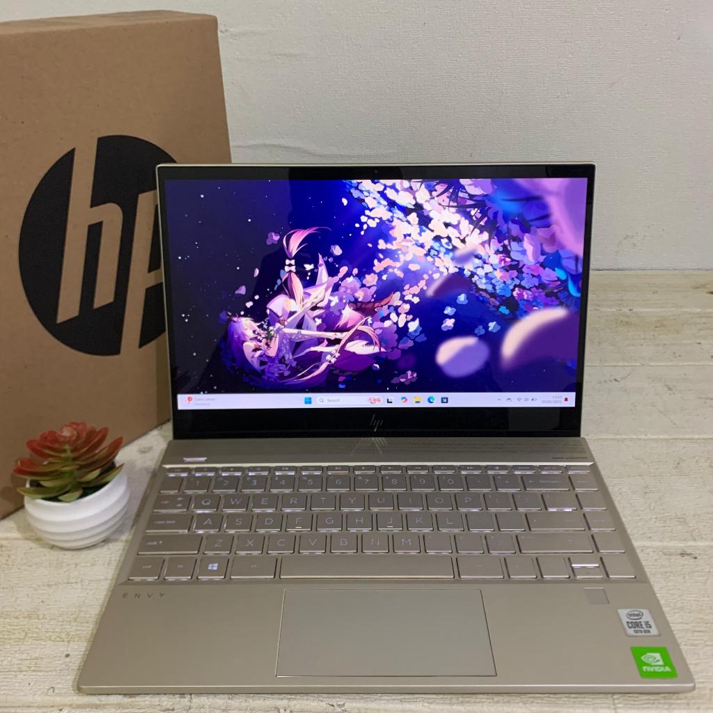 Second Laptop Slim HP Envy 13 | Core i5 10210U | RAM 8 GB | SSD 512 GB | MX250 2GB | Key Backlight |