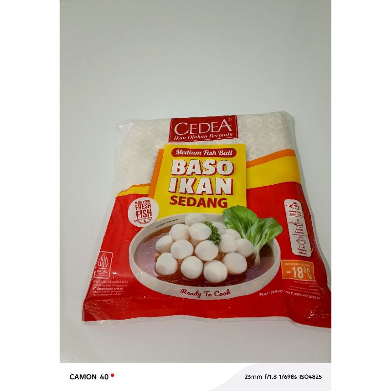 

Cedea baso ikan sedang