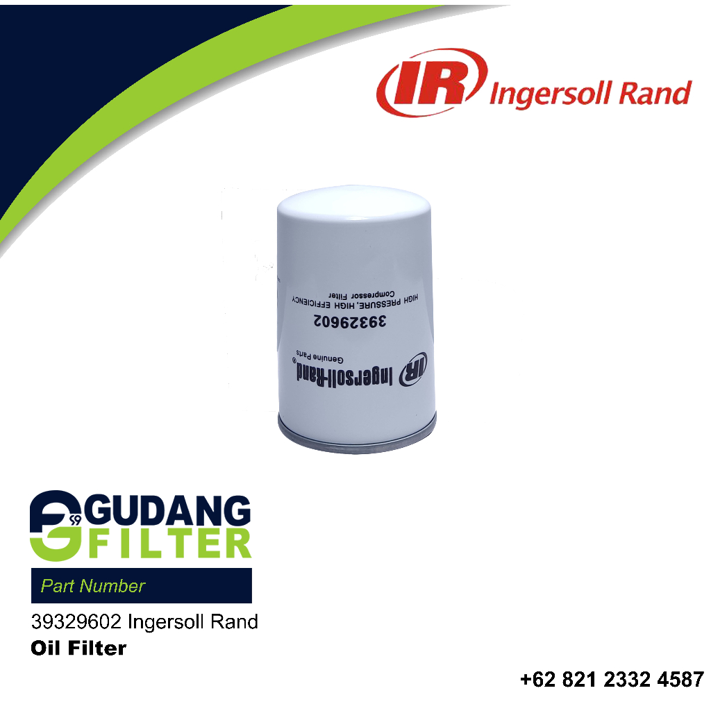 Oil Filter 39329602 Ingersoll Rand