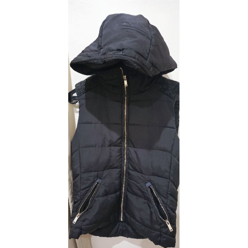 Jacket Vest Tebal Puffer by ZARA