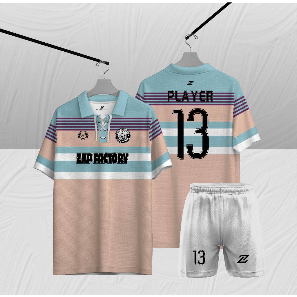 ZAP FACTORY - JERSEY SEPAK BOLA FUTSAL MINI SOCCER BAJU OLAHRAGA BADMINTON VOLI SPORT TALI 72