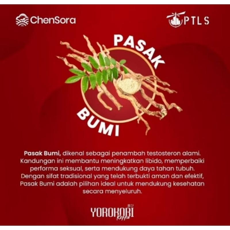 

Yorokobi Koffie by Chensora Kopi Guarana Ginseng dan Daun Kelor Membantu Memaksimalkan Stamina Pria
