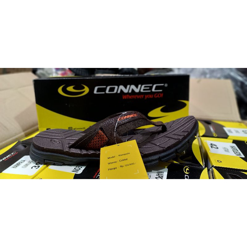 Sandal jepit Pria Merk Connec