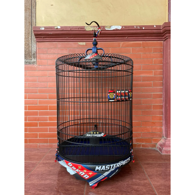 Sangkar Kandang Burung Murai No 2 Masterpiece Decal PVC Terbaru Original Asli