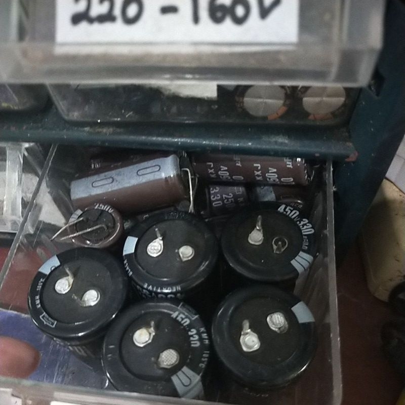 elco elko 470uf - 160v , 470uf - 450v