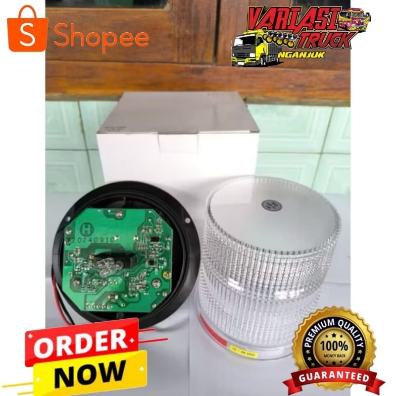 Lampu Rotary SERI H Original Seri H 2024 blitz 1 kedip Made in Taiwan.