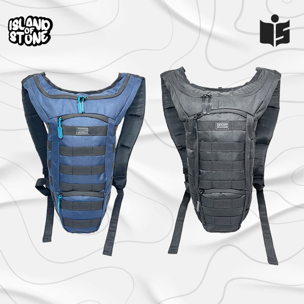 Tas Ransel Sport Bag (Taslu) Patch Hitam - Island Of Stone