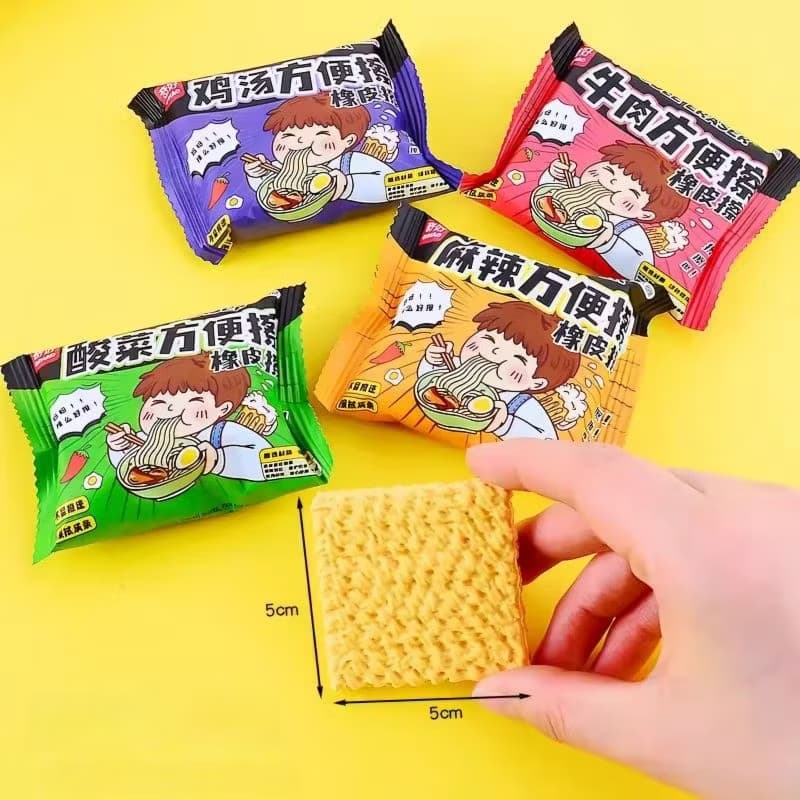 

Penghapus Karakter - MIE RAMEN QH-8988 / penghapus karakter bentuk mie / penghapus lucu unik