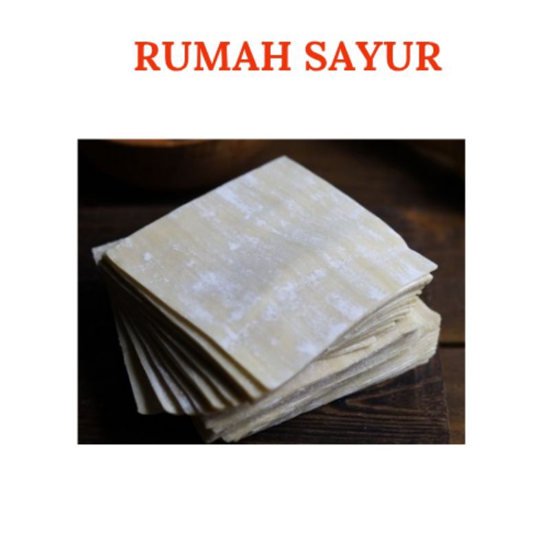 

Kulit Pangsit dan Kulit Lumpia