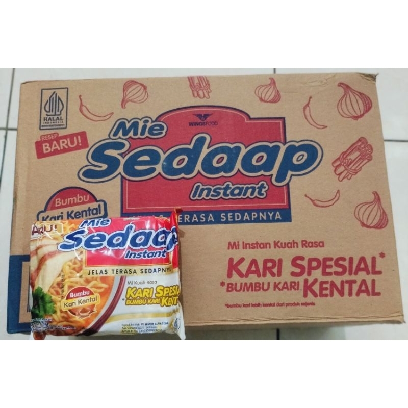 

Mie Sedaap Kari Kental 1 dus isi 40 bks @76gr