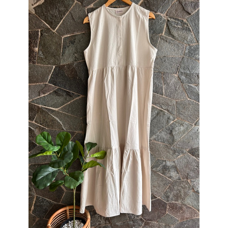 Syahidah Indonesia | Nuna Inner Dress Linen