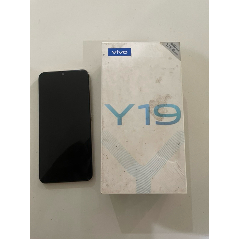 vivo y19 6/128 second fullset