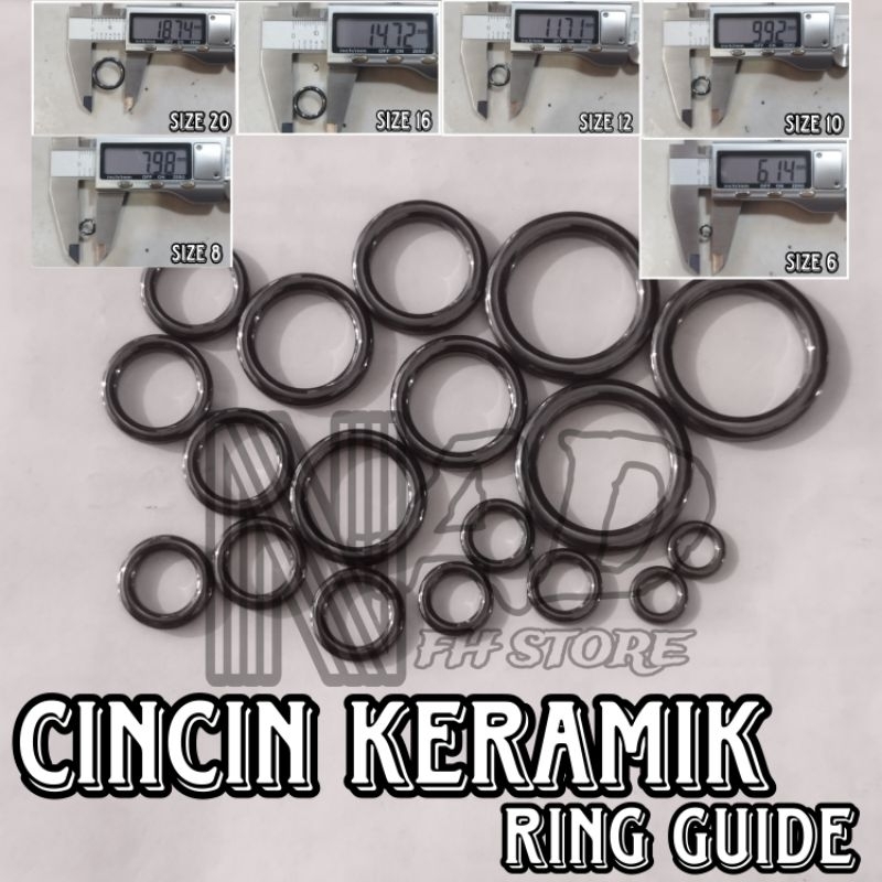 *Keramix Ring Guide / Cincin Keramik for Ring Guide Joran Pancing