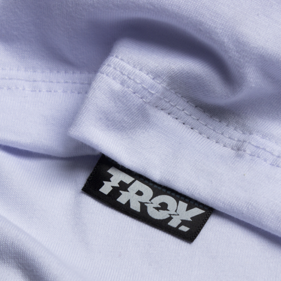 Troy Company Oversize Tshirt White Wish I Was Cat - Kaos Oversize Putih Lengan Pendek OVD 3104