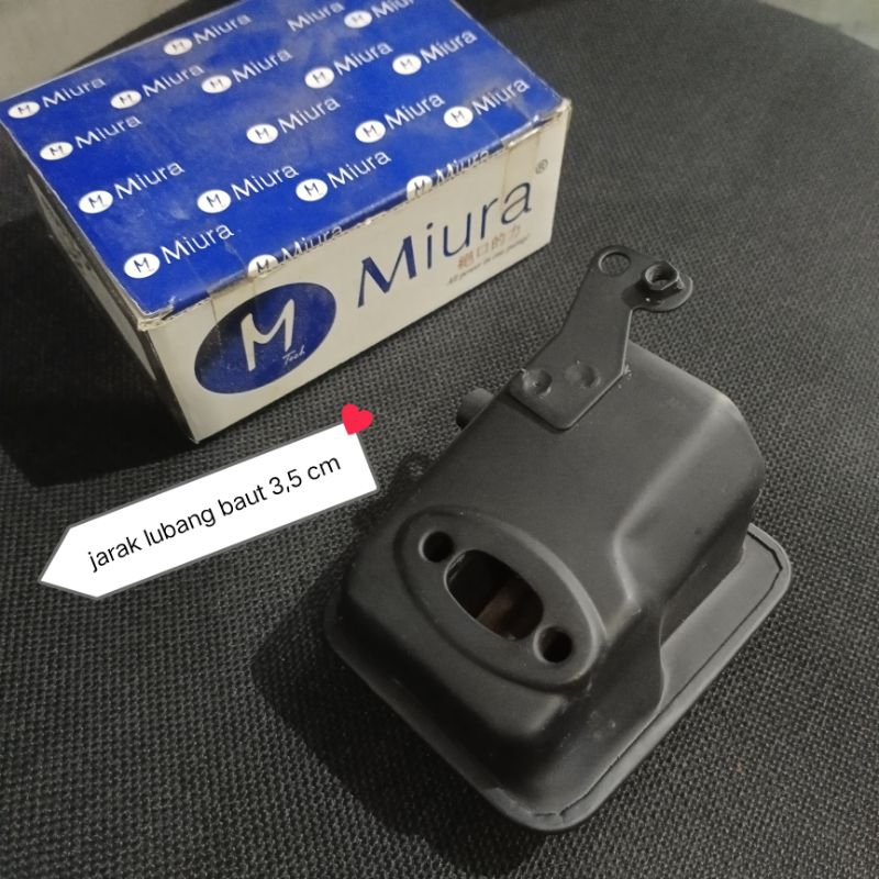 muffler/knalpot mesin potong rumput miura 221 338 318